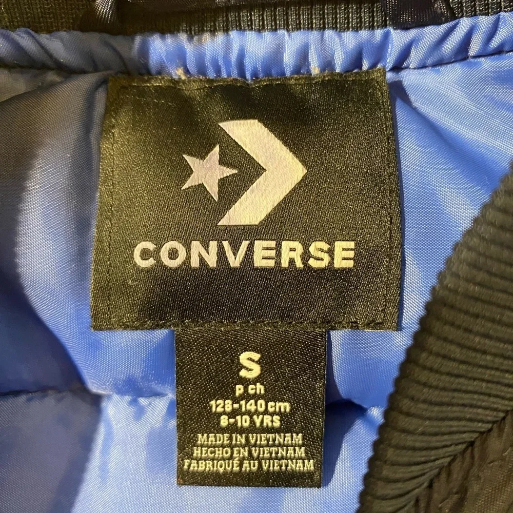 Converse Kids Navy Bomber Jacket Small (IZ)